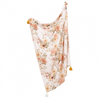 SAMIBOO Otulacz bambusowy "M" Vintage Bloom
