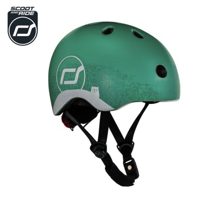 SCOOTANDRIDE Kask XXS-S dla dzieci 1-5 lat Forest Owl