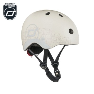 SCOOTANDRIDE Kask XXS-S dla dzieci 1-5 lat Ash Bear
