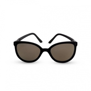 Czarne okulary przeciwsłoneczne Kietla Buzz Black 4-6 lat