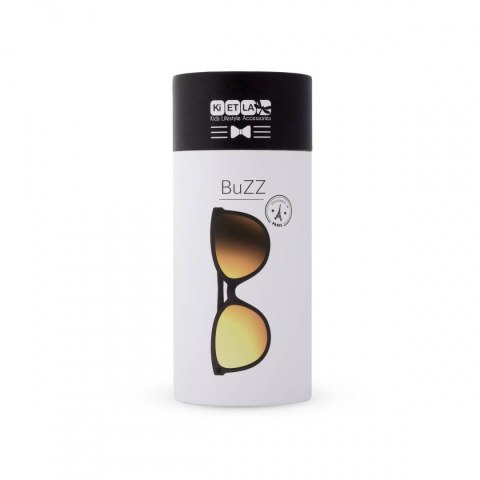 Czarne okulary przeciwsłoneczne Kietla Buzz Black 4-6 lat Czarne okulary przeciwsłoneczne Kietla Buzz Black 4-6 lat