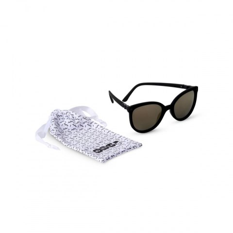 Czarne okulary przeciwsłoneczne Kietla Buzz Black 4-6 lat Czarne okulary przeciwsłoneczne Kietla Buzz Black 4-6 lat