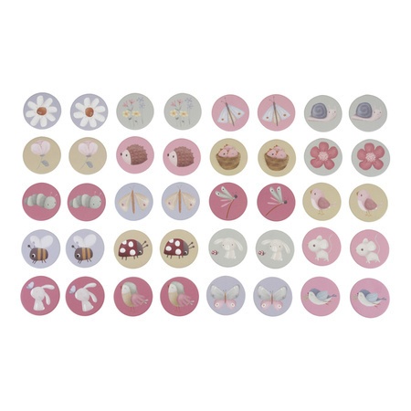 Little Dutch Gra Memory Flowers & Butterflies
