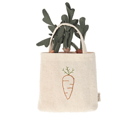 MAILEG Marchewki w torbie na zakupy, Carrots in shopping bag