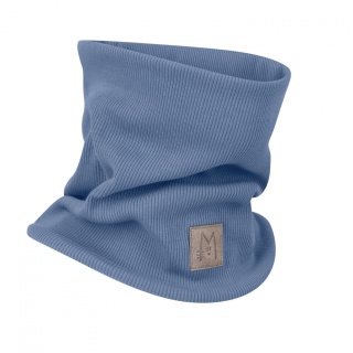 MISGATOS Komin prążek - niebieski, blue jeans