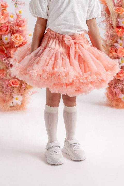 Spódniczka Pettiskirt - Manufaktura Falbanek - Morela Spódniczka Pettiskirt - Manufaktura Falbanek - Morela
