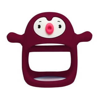 Smily Mia Gryzak Silikonowy Pingwin Buddy Light Red