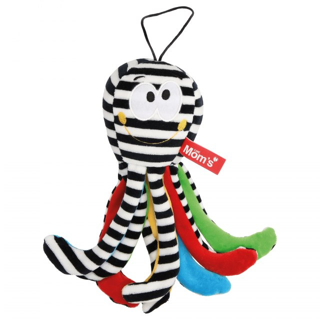 Mom's Care Hencz Toys Mini Ośmiornica Biało-Czarna Mom's Care Hencz Toys Mini Ośmiornica Biało-Czarna