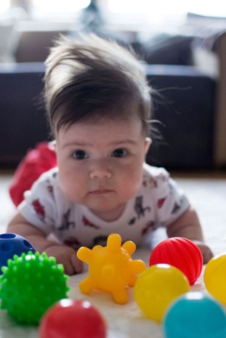 Mom's Care Hencz Toys Piłeczki sensoryczne 5 sztuk