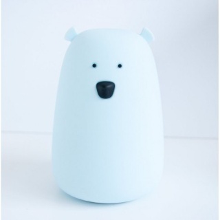 'Rabbit&Friends Lampka miś duży - niebieski'