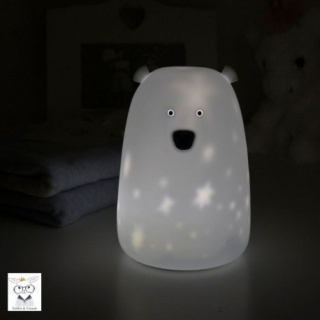 Rabbit&Friends Lampka miś w gwiazdki