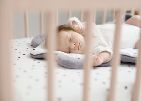 SLEEPEE Rożek niemowlęcy Royal Baby Grey/Pink, różowa kokarda SLEEPEE Rożek niemowlęcy Royal Baby Grey/Pink, różowa kokarda