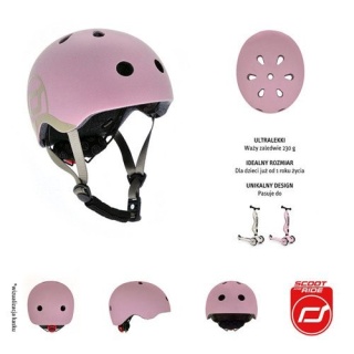 Kask dla dzieci Scootandride XXS-S Rose