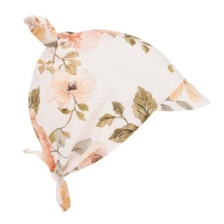Bambusowa chustka z daszkiem wiązana, uniwersalna Vintage Bloom Samiboo