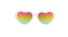 BABIATORS Okulary przeciwsłoneczne 0-2 lat, Hearts - Rainbow Bright