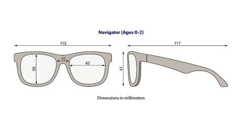 BABIATORS Okulary przeciwsłoneczne 0-2 lata, Navigator Double Trouble BABIATORS Okulary przeciwsłoneczne 0-2 lata, Navigator Double Trouble