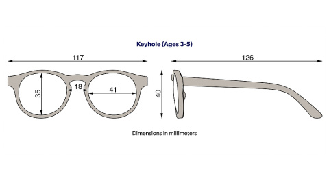 BABIATORS Okulary przeciwsłoneczne 3-5 lat, Keyhole - Wicked White BABIATORS Okulary przeciwsłoneczne 3-5 lat, Keyhole - Wicked White