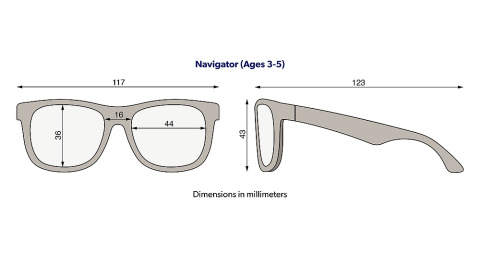 BABIATORS Okulary przeciwsłoneczne 3-5 lat, Navigator Double Trouble BABIATORS Okulary przeciwsłoneczne 3-5 lat, Navigator Double Trouble