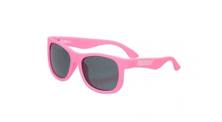Różowe okulary przeciwsłoneczne Babiators Navigator - Think Pink - 6 lat