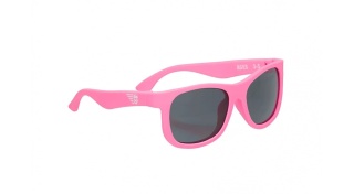 Różowe okulary przeciwsłoneczne Babiators Navigator - Think Pink - 6 lat