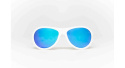 BABIATORS Okulary przeciwsłoneczne 7-14 lat Aces - Aviator Wicked White - Blue Lens BABIATORS Okulary przeciwsłoneczne 7-14 lat Aces - Aviator Wicked White - Blue Lens