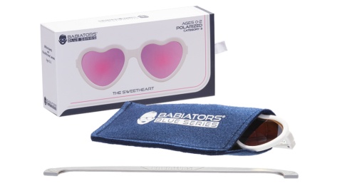 BABIATORS Okulary przeciwsłoneczne 3-5 lat, Blue series - The Sweetheart