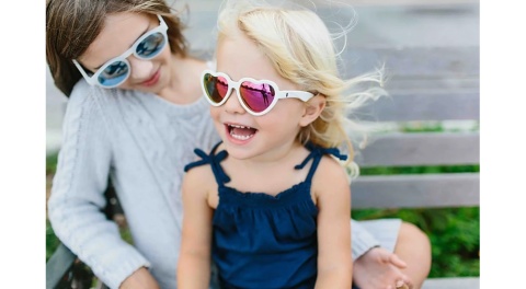 BABIATORS Okulary przeciwsłoneczne 3-5 lat, Blue series - The Sweetheart