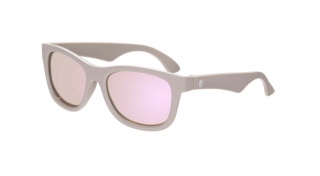 Beżowe okulary przeciwsłoneczne Babiators Blue series - The Hipster Polarized - 3-5 lata