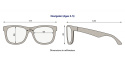 BABIATORS Okulary przeciwsłoneczne 3-5 lat, Blue Series: The Hipster Polarized