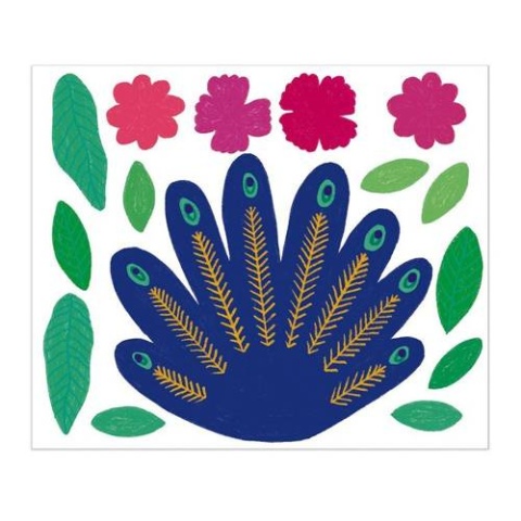 Zestaw kreatywny Papierowy wieniec na ścianę Paw Janod