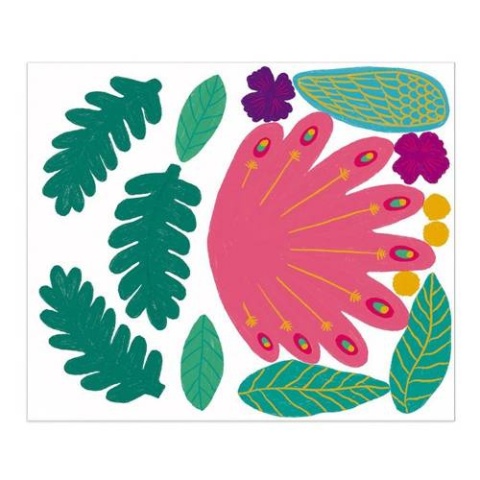 Zestaw kreatywny Papierowy wieniec na ścianę Paw Janod