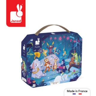 JANOD Puzzle w walizce Letni festiwal 36 elementów 4+