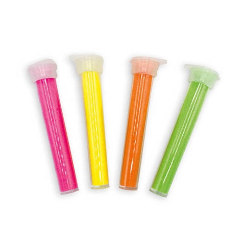 JANOD Zestaw kreatywny Fluorescencyjny piasek Motyle 6+