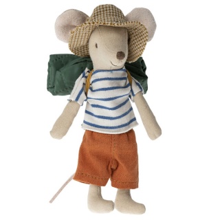 MAILEG Hiker mouse, Big brother