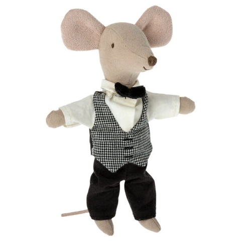 MAILEG Strój kelnera dla dużego brata, Waiter clothes for mouse
