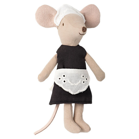 MAILEG Strój pokojówki, Maid clothes for mouse, duża siostra MAILEG Strój pokojówki, Maid clothes for mouse, duża siostra