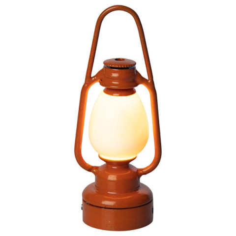MAILEG Lampka pomarańczowa, Vintage lantern - Orange