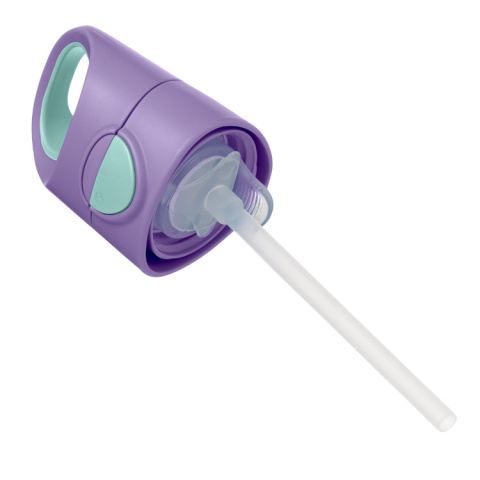 B.BOX Bidon tritanowy ze słomką 450 ml, Lilac Pop B.BOX Bidon tritanowy ze słomką 450 ml, Lilac Pop