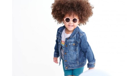 BABIATORS Okulary przeciwsłoneczne 0-2 lat brzoskwiniowy, Round - Peachy Keen BABIATORS Okulary przeciwsłoneczne 0-2 lat brzoskwiniowy, Round - Peachy Keen