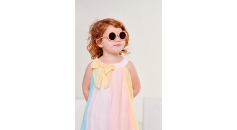 BABIATORS Okulary przeciwsłoneczne 0-2 lat brzoskwiniowy, Round - Peachy Keen BABIATORS Okulary przeciwsłoneczne 0-2 lat brzoskwiniowy, Round - Peachy Keen