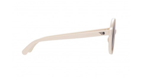 BABIATORS Okulary przeciwsłoneczne 0-2 lata kremowe, Round - Sweet Cream BABIATORS Okulary przeciwsłoneczne 0-2 lata kremowe, Round - Sweet Cream