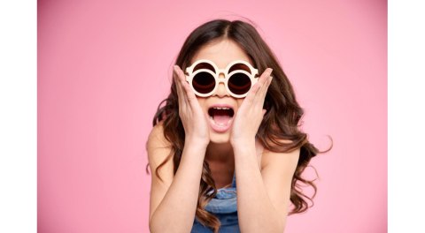 BABIATORS Okulary przeciwsłoneczne 0-2 lata kremowe, Round - Sweet Cream BABIATORS Okulary przeciwsłoneczne 0-2 lata kremowe, Round - Sweet Cream
