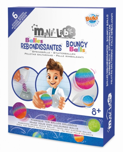 BUKI Mini lab PODSKAKUJĄCE PIŁKI