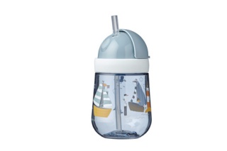 Little Dutch Kubek ze słomką Mio Sailors Bay 300 ml