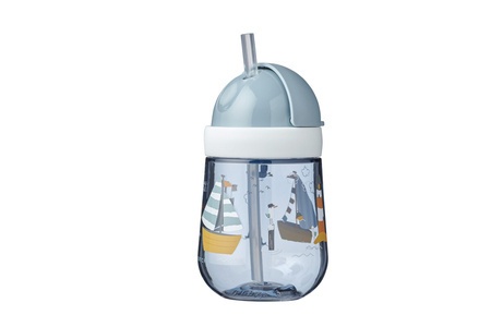 Little Dutch Kubek ze słomką Mio Sailors Bay 300 ml