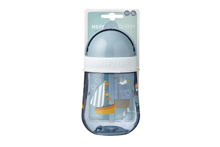 Little Dutch Kubek ze słomką Mio Sailors Bay 300 ml
