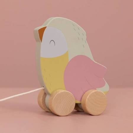 Little Dutch Ptaszek do ciągnięcia Flowers & Butterflies