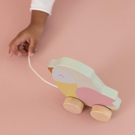 Little Dutch Ptaszek do ciągnięcia Flowers & Butterflies