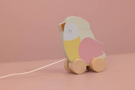 Little Dutch Ptaszek do ciągnięcia Flowers & Butterflies