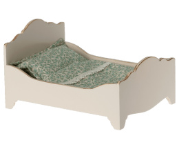 MAILEG Łóżko drewniane dla myszek, Wooden bed, Mouse
